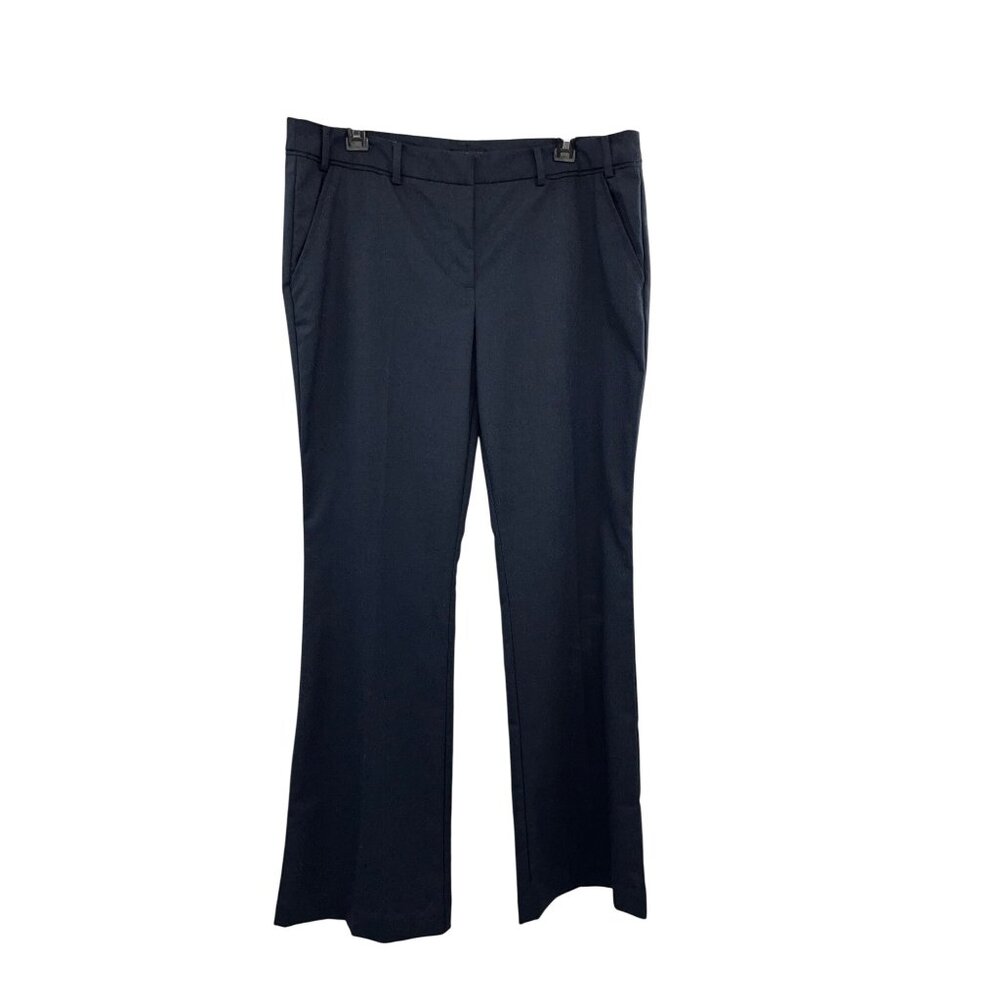 Worthington Career Pants Womens 12 Used Blue Low Rise Slim Fit